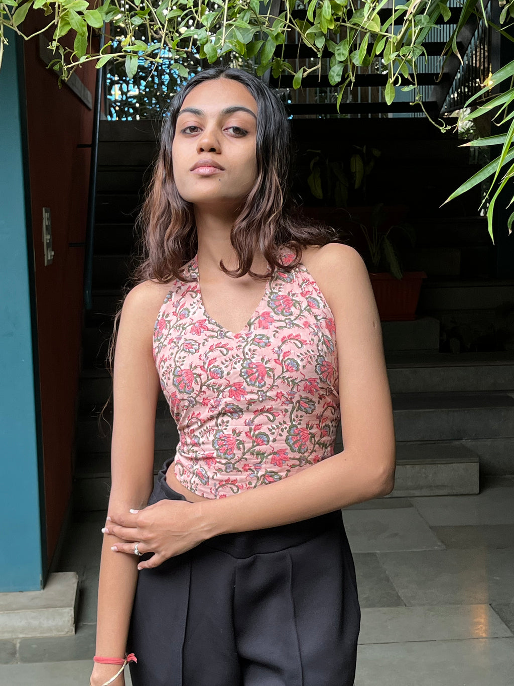 HALTER NECK TOP