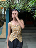 VEST CORSET BACK TOP